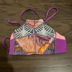Maaji high neck bikini top